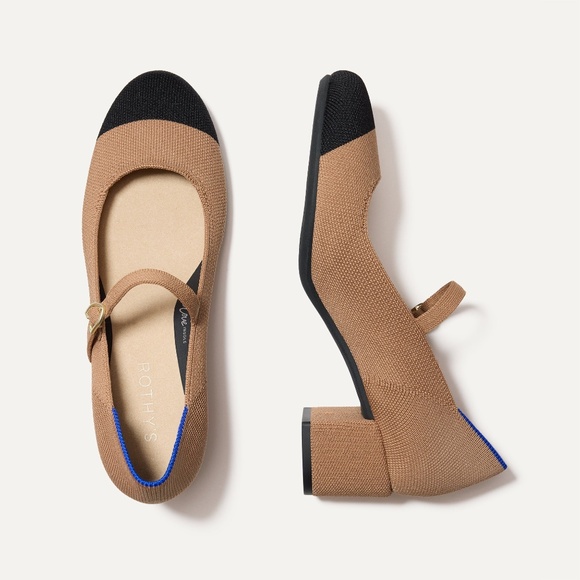 Rothy's Shoes - Rothy's The Mary Jane Heel - Wren Captoe Size 9